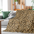 Wild Leopard Print Blanket