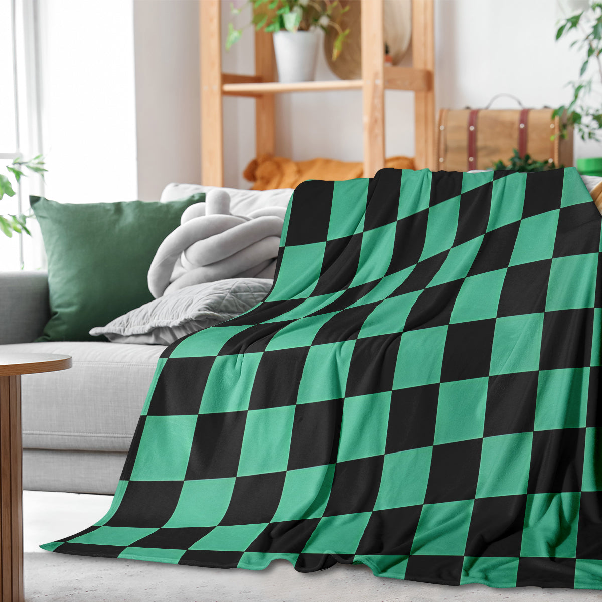 Checkered Pattern Blanket