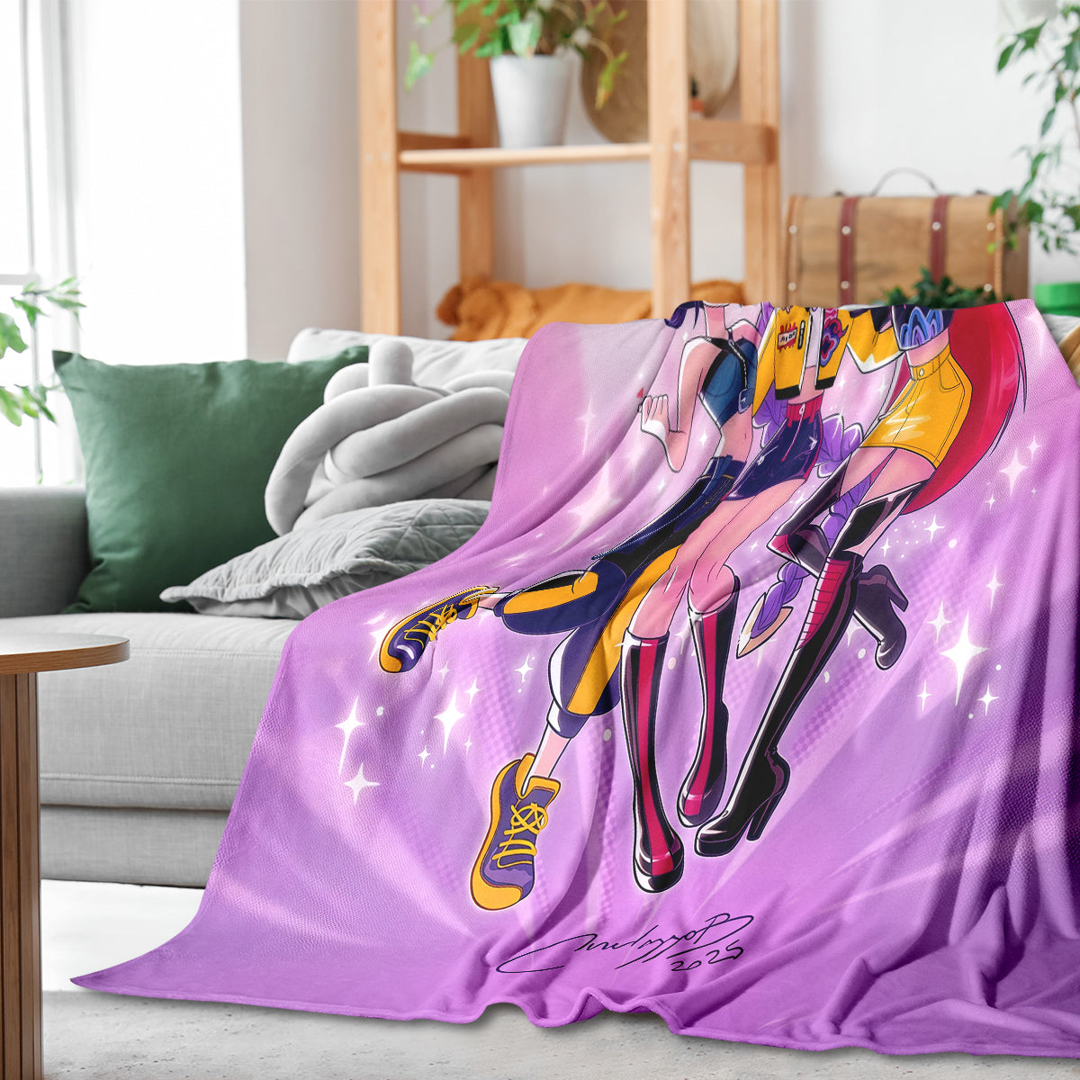 Kpop Stars Fleece Blanket