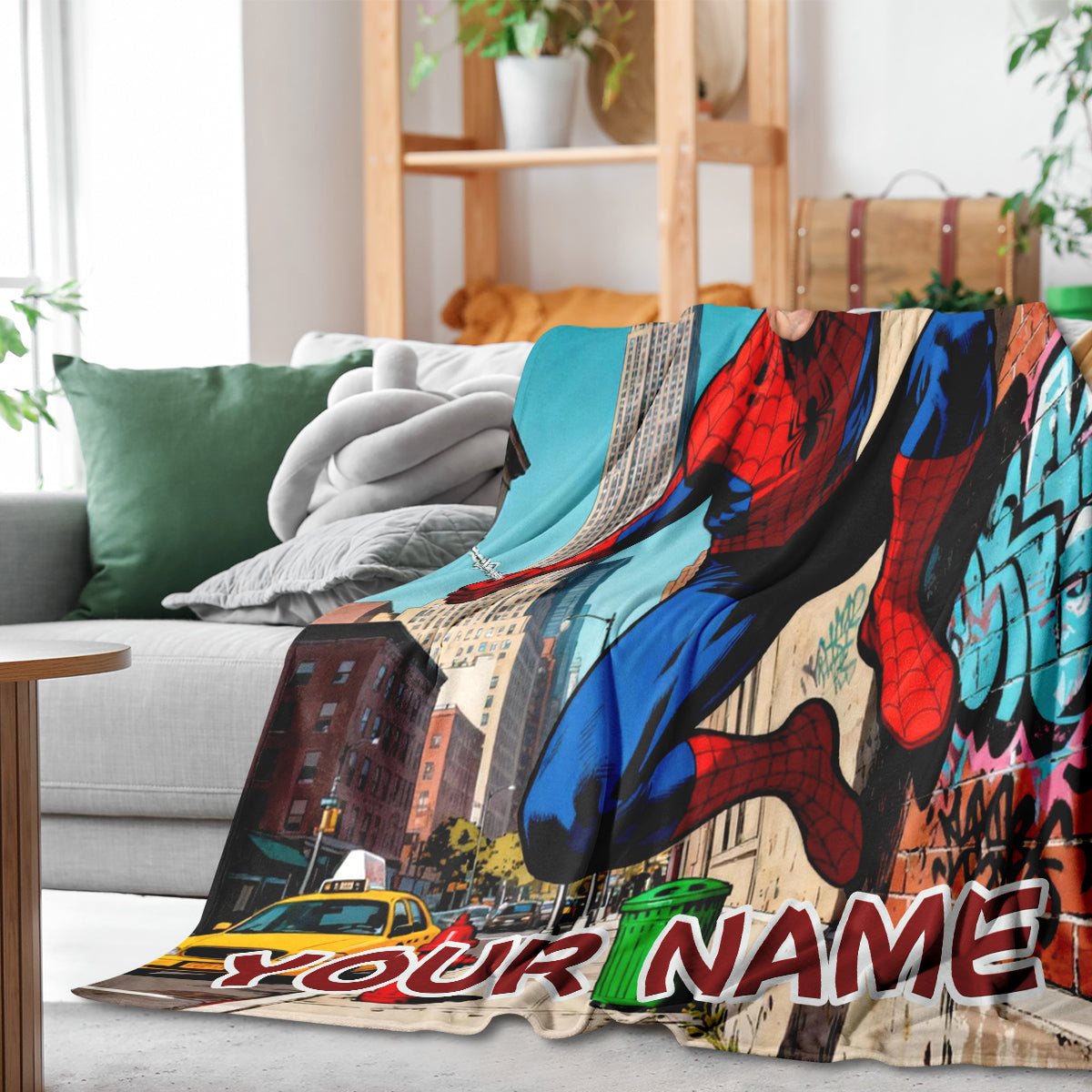Spider-Man Heroes Custom Blanket