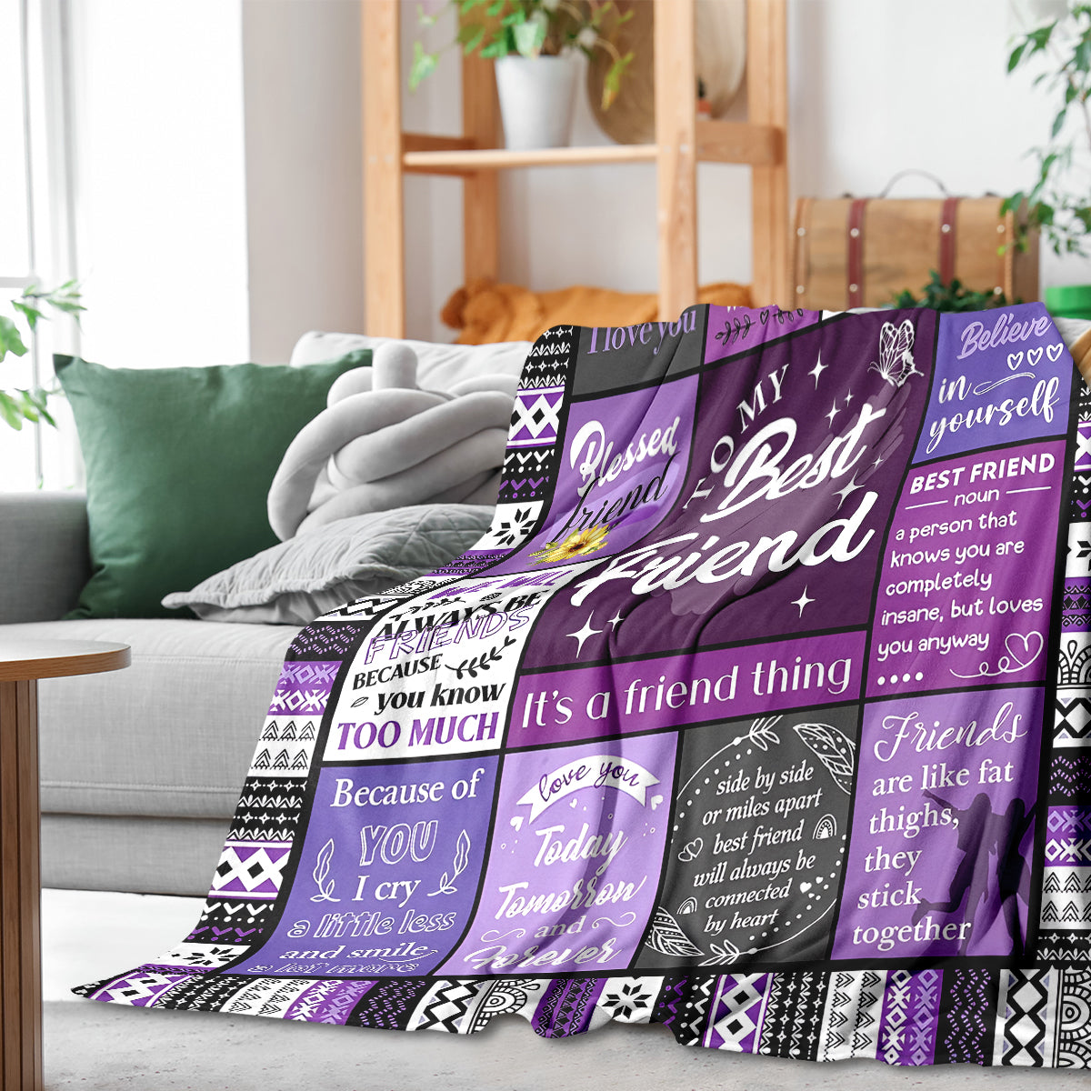 Specific Design Polyester Blanket