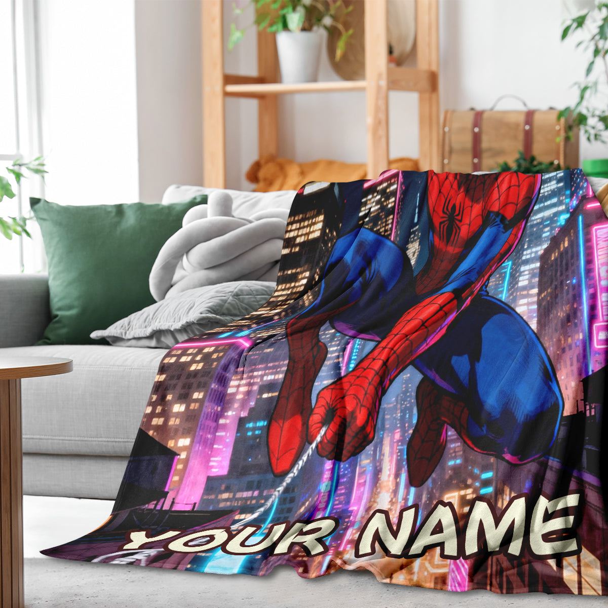 Spider-Man Heroes Custom Blanket