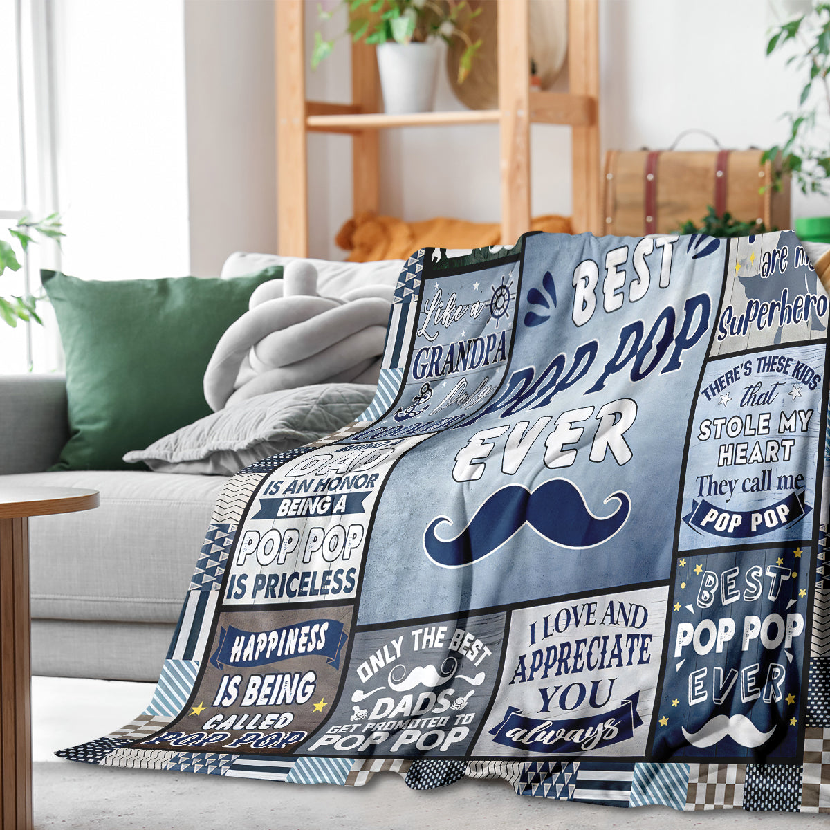Specific Blanket for Grandpa
