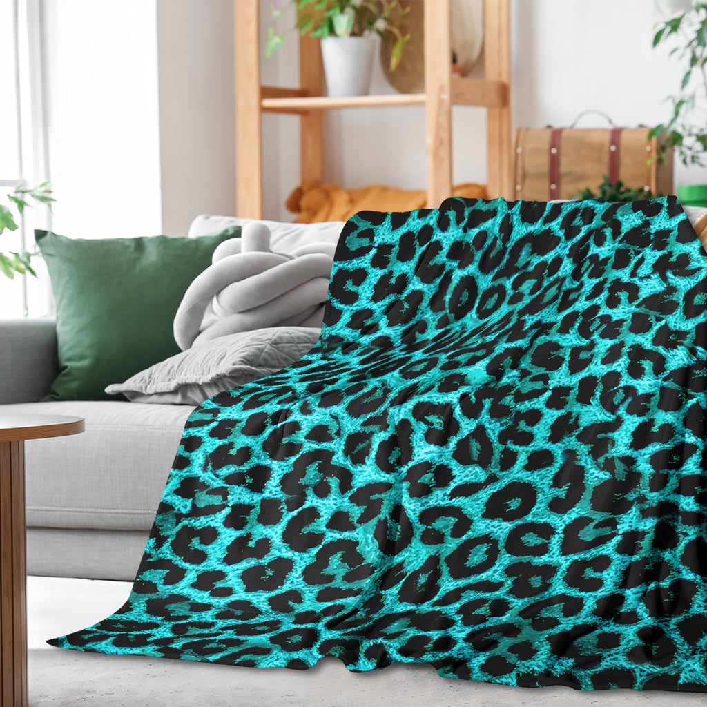 Wild Leopard Print Blanket