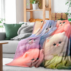 Specific Cozy Polyester Animal Blankets