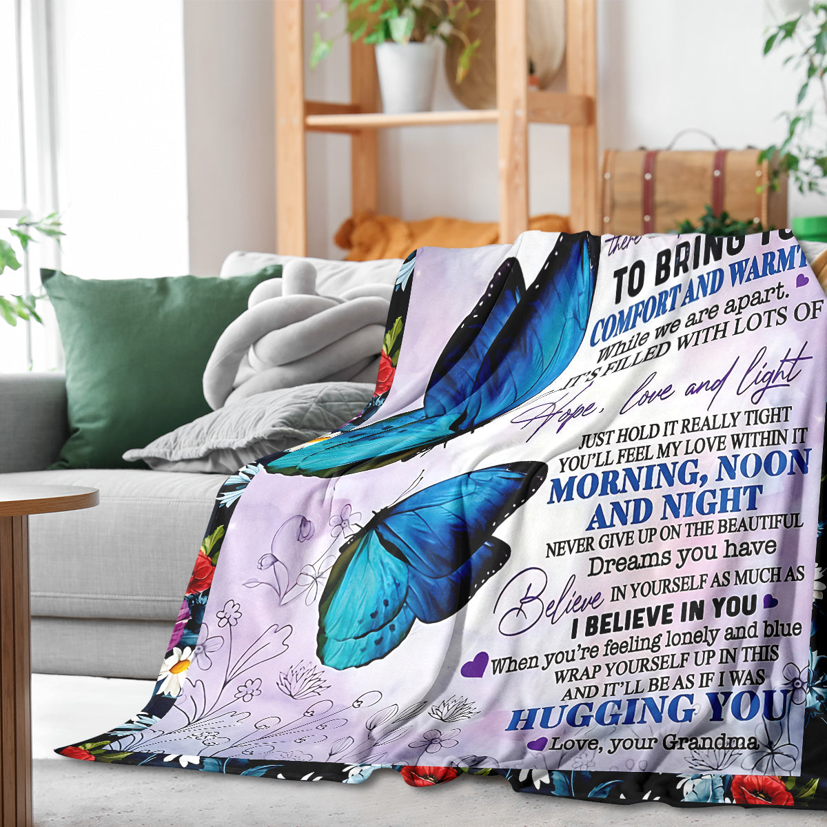 Warm Throw Blanket for Grandma