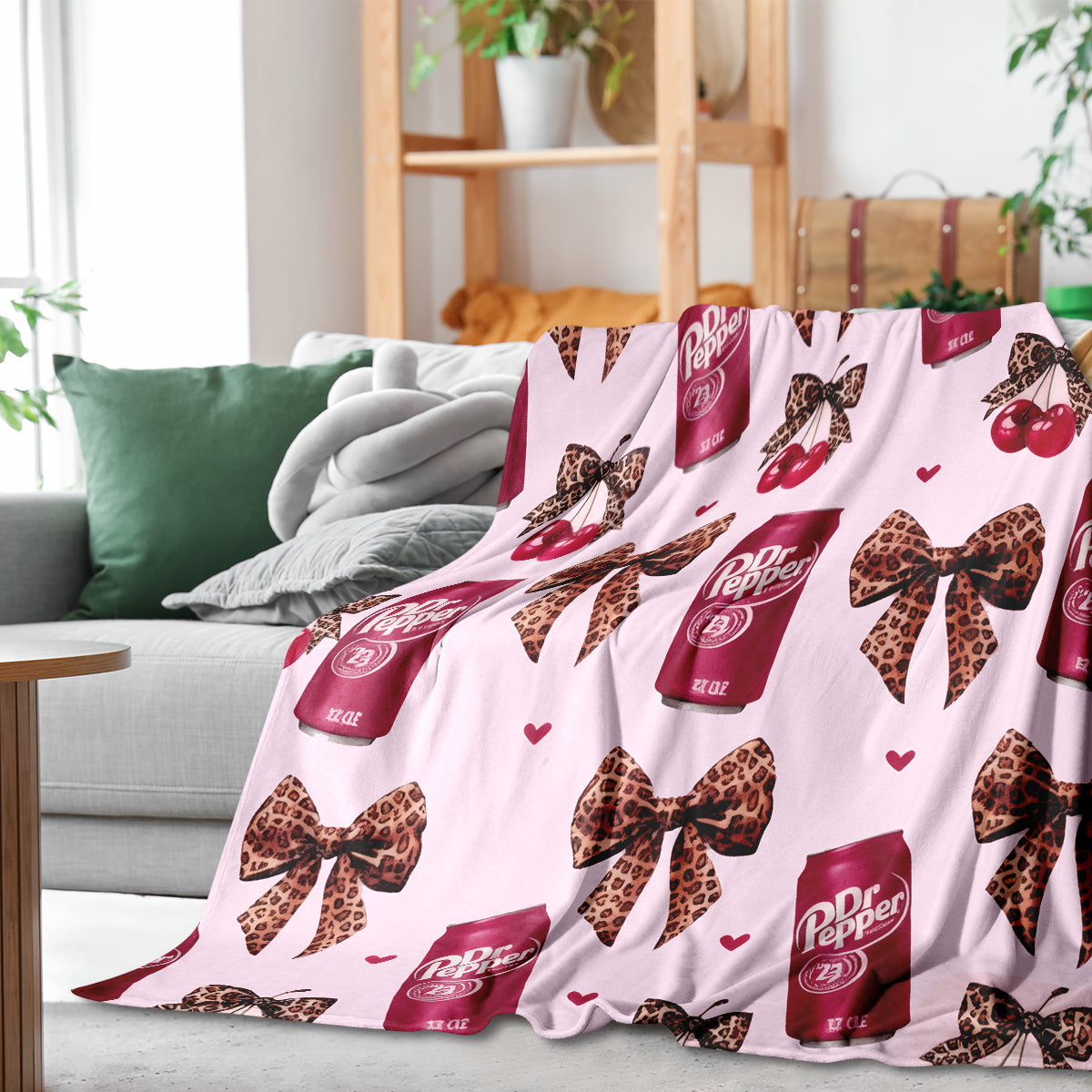 Specific Design Blanket with Bow