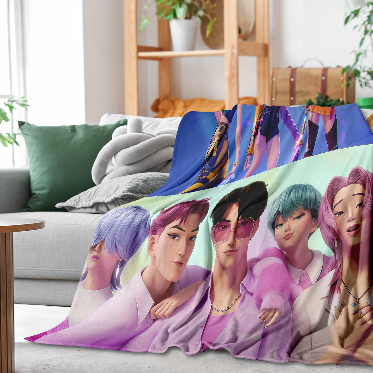 Kpop Stars Fleece Blanket