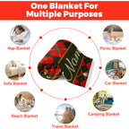 Custom Blanket for Christmas with Name