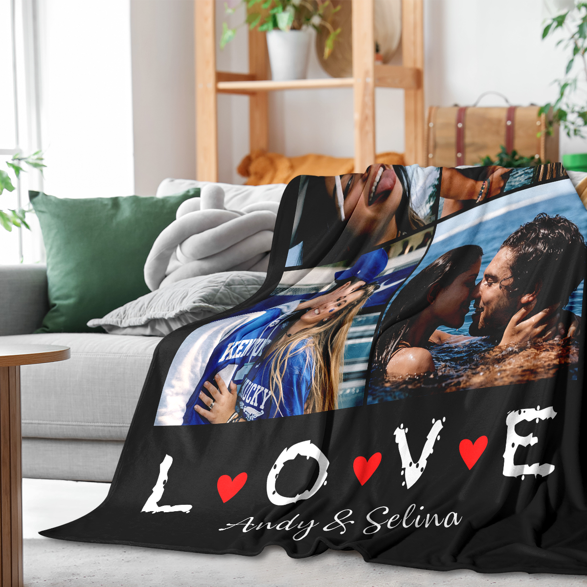Custom Blanket for Couples in Love