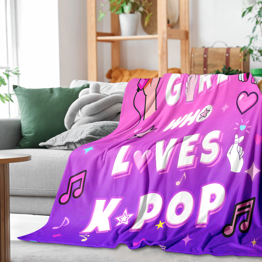Kpop Vibes Blanket
