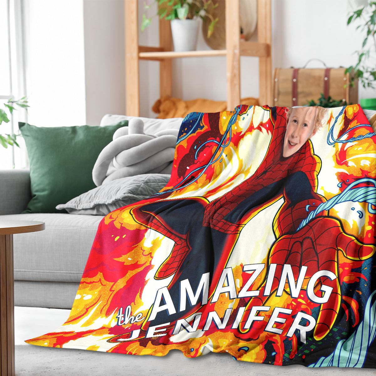 Spider-Man Heroes Custom Blanket