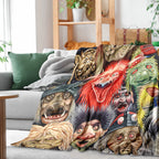 Horror Clash Fleece Blanket