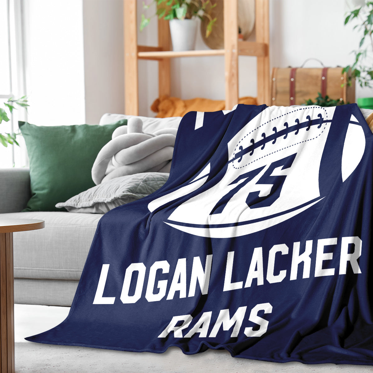 Custom Blankets for Sports Lovers with Name