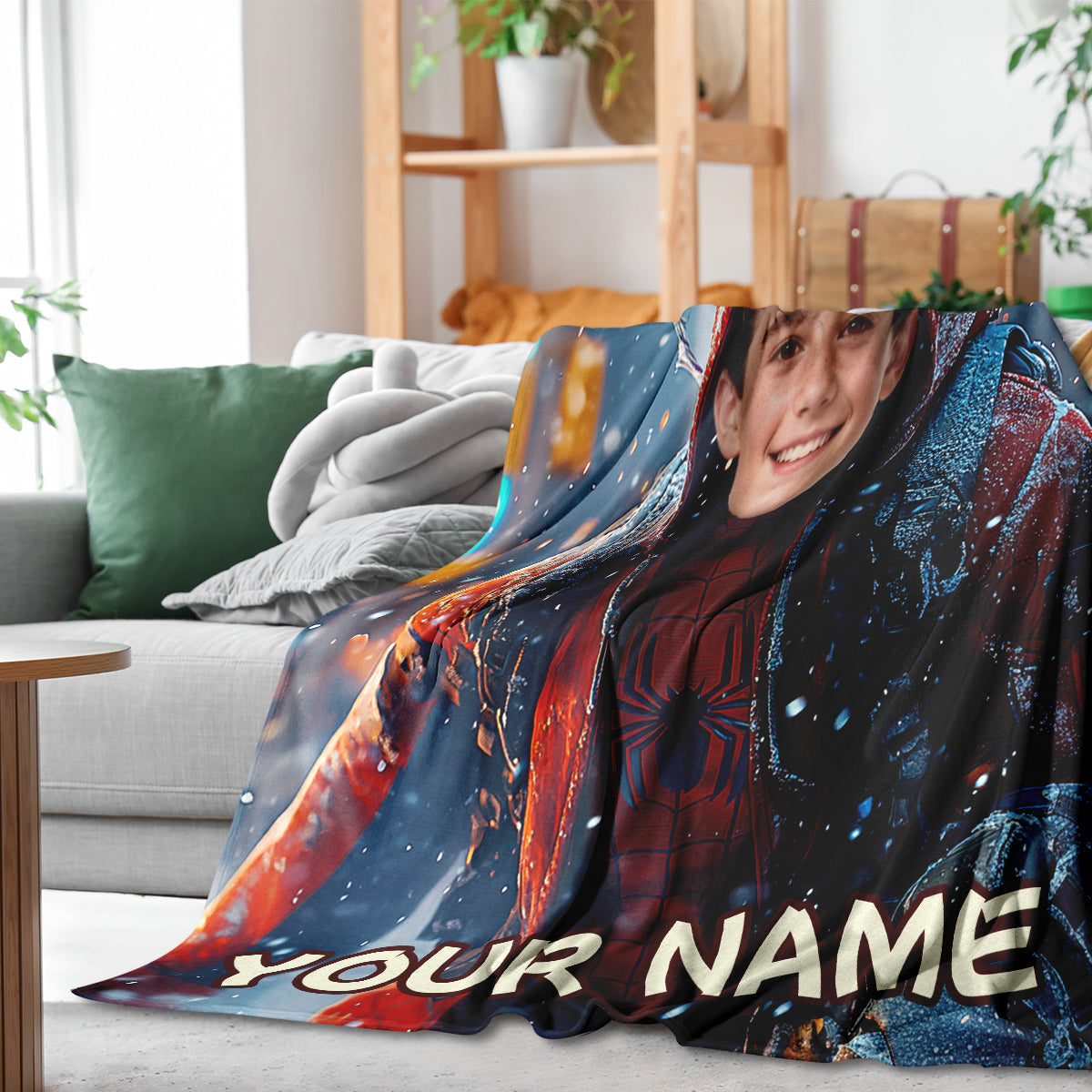 Spider-Man Heroes Custom Blanket