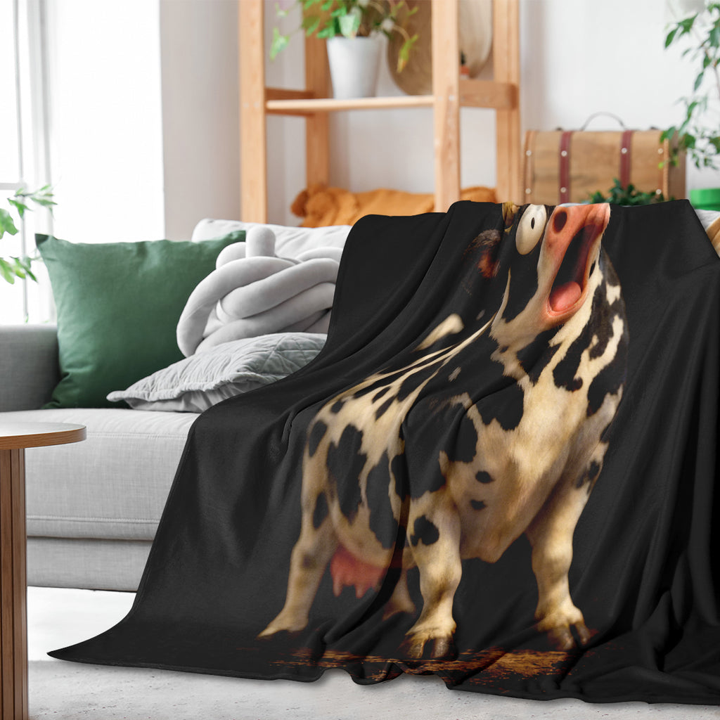 Specific Cozy f-moo-f Blanket