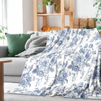 Flower Garden Polyester Blanket