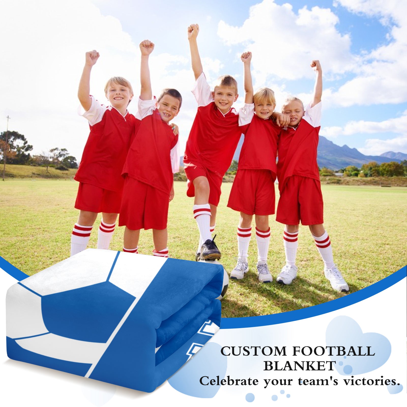 Custom Blankets for Sports Lovers with Name