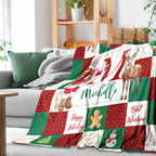 Personalized Blanket for Christmas with Name