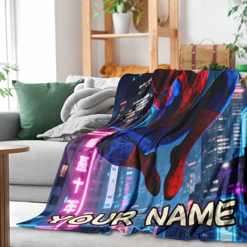 Spider-Man Heroes Custom Blanket