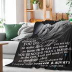Memorial blanket for Grandson