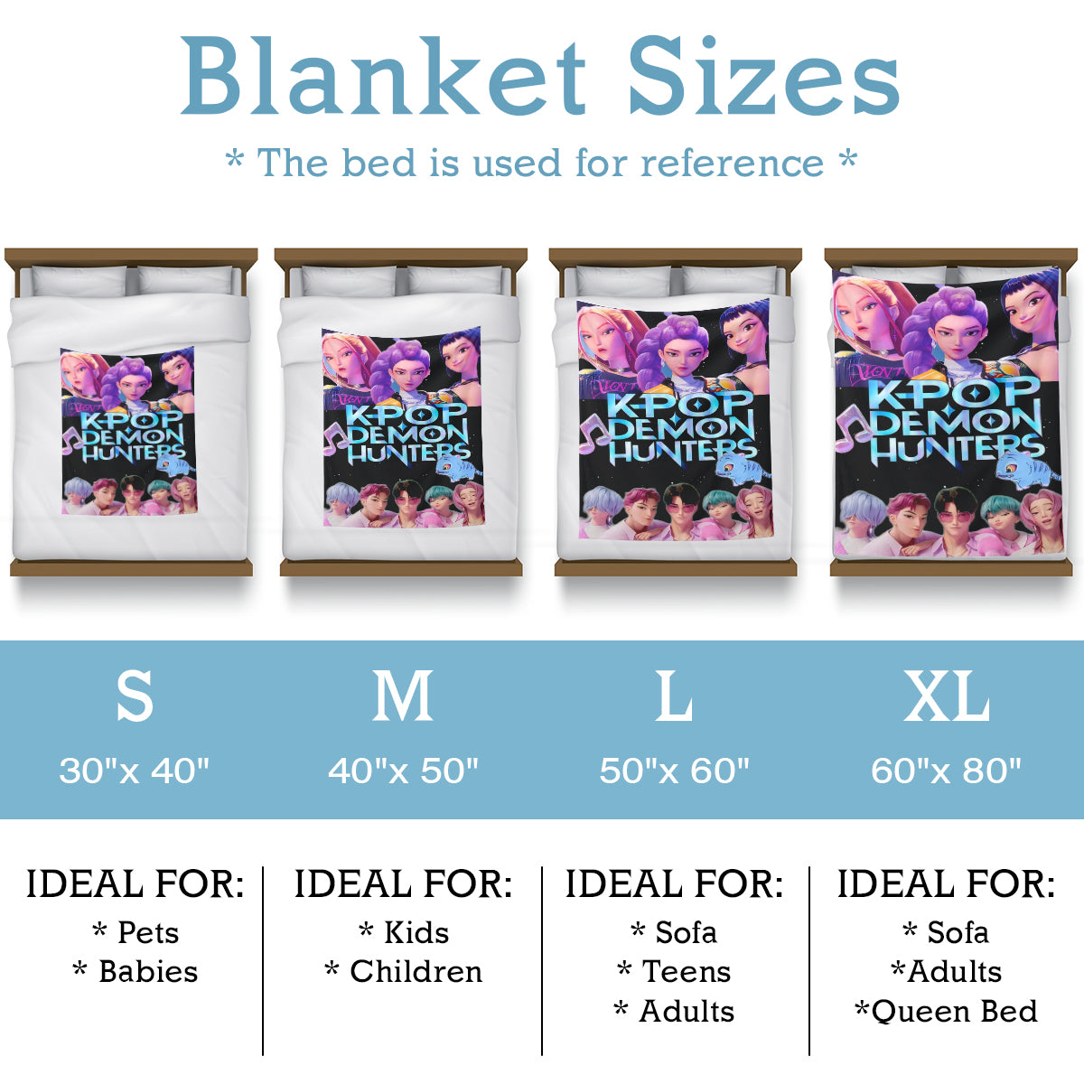Kpop Fan Love Blanket