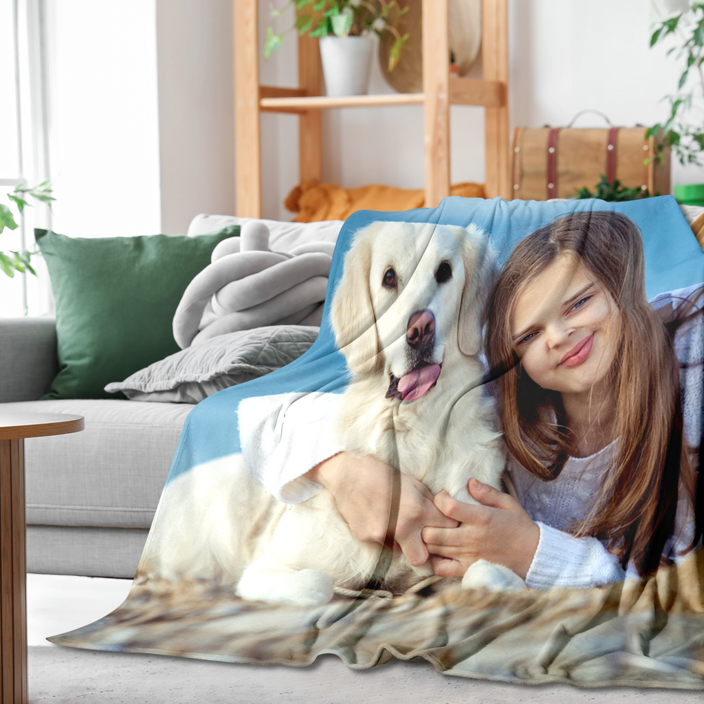 Custom Blanket for Kids & Pets