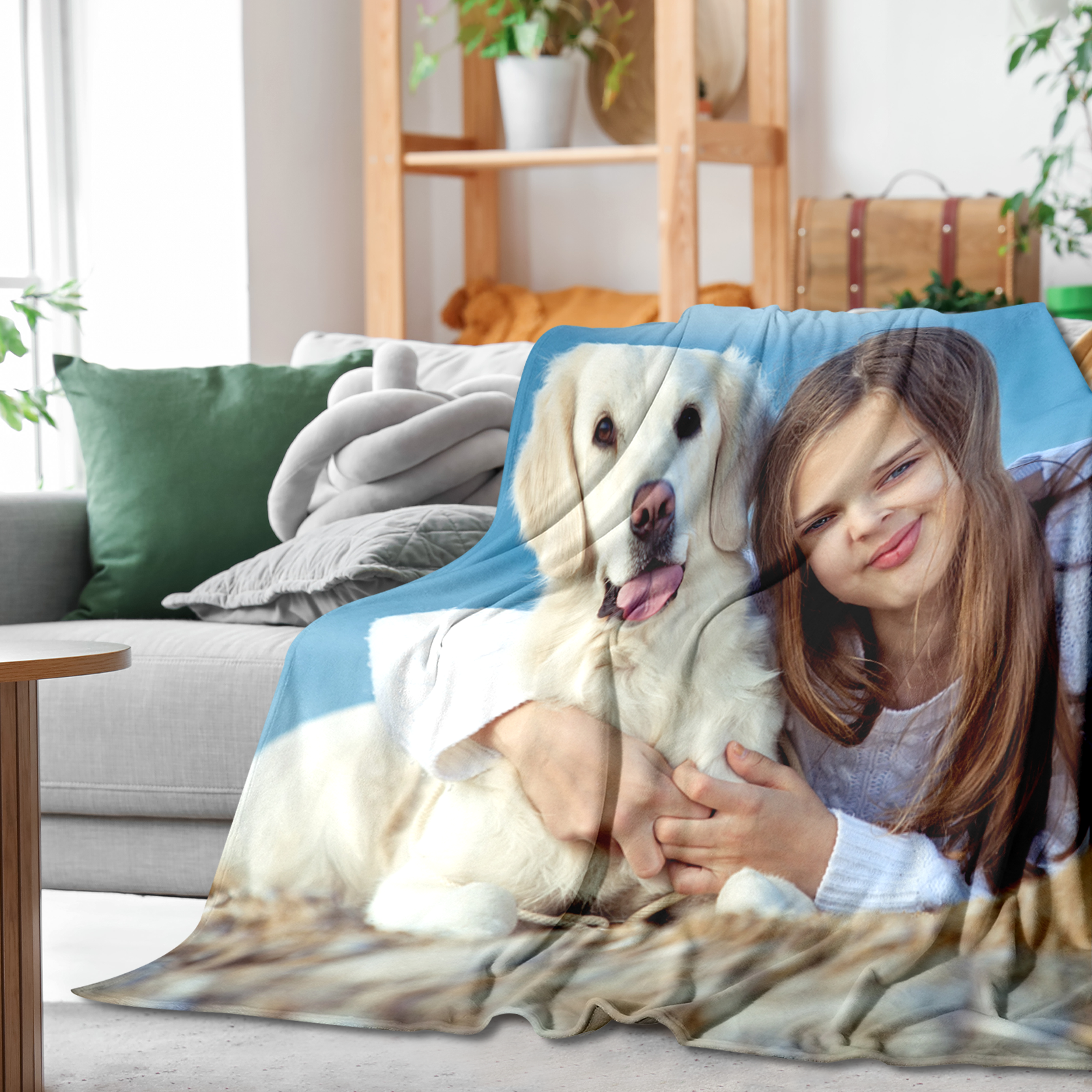 Custom Blanket for Kids & Pets