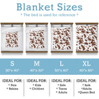 Wild Leopard Print Blanket