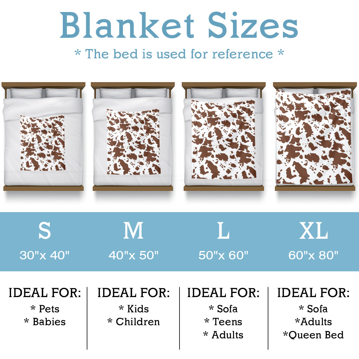 Wild Leopard Print Blanket
