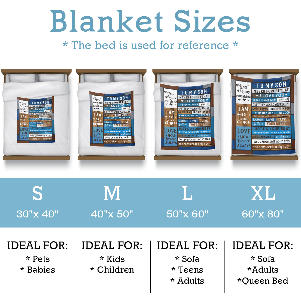 Specific Blanket for Son