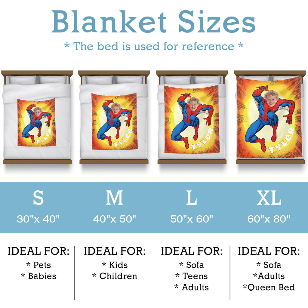 Spider-Man Heroes Custom Blanket