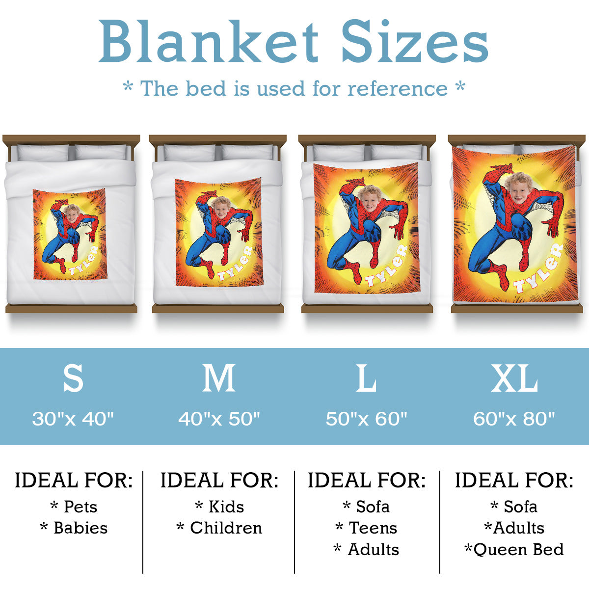 Spider-Man Heroes Custom Blanket