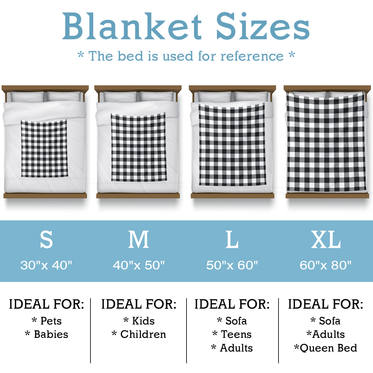 Checkered Pattern Blanket