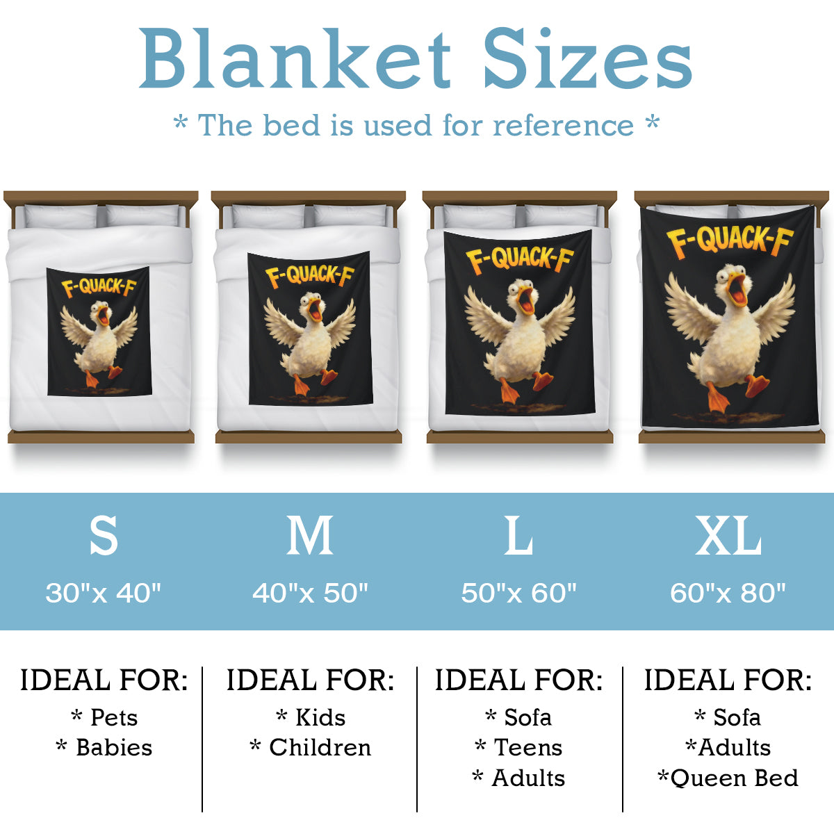Specific Cozy f-quack-f Blanket