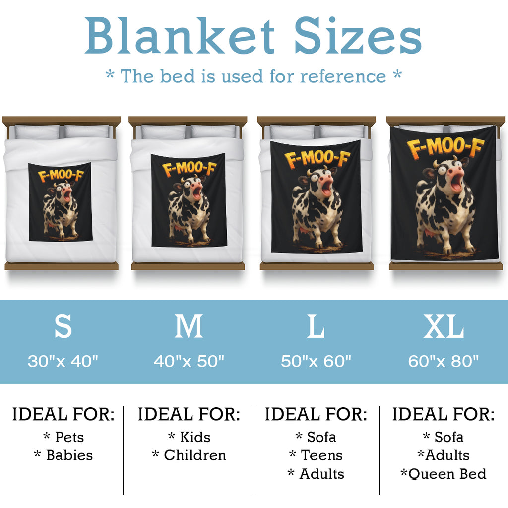 Specific Cozy f-moo-f Blanket