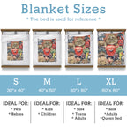 Horror Clash Fleece Blanket