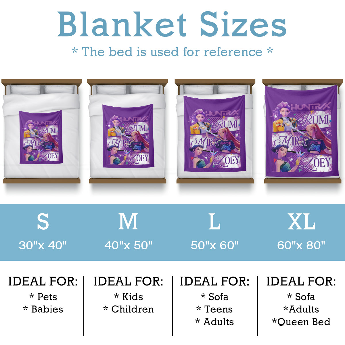Kpop Stars Fleece Blanket