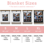 Custom Blanket for Couples in Love