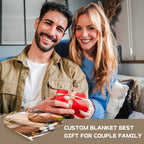Custom Photo Blanket for Family