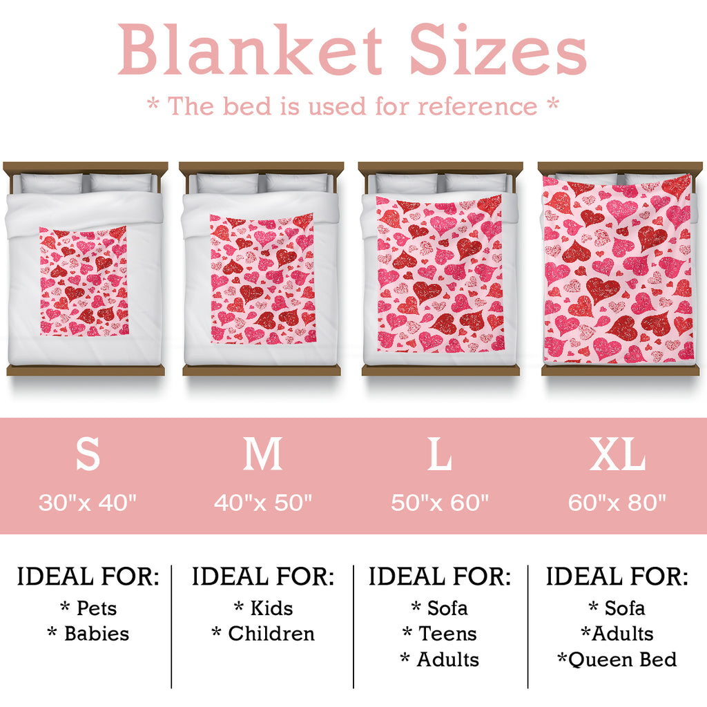 Heart Blanket – Valentine’s Gift for Couples