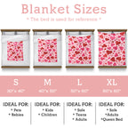 Heart Blanket – Valentine’s Gift for Couples