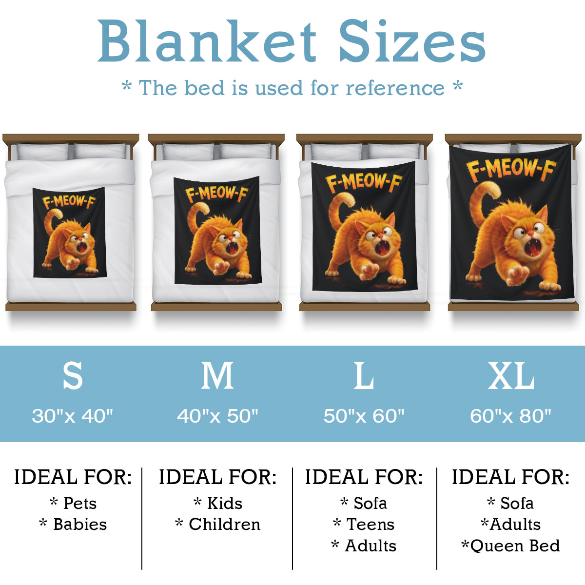 Specific Cozy f-meow-f Blanket