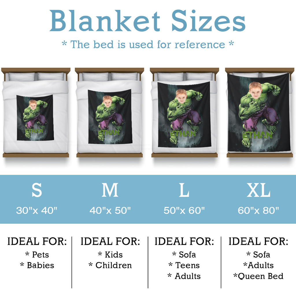 Cartoon Dreams Personalized Blankets