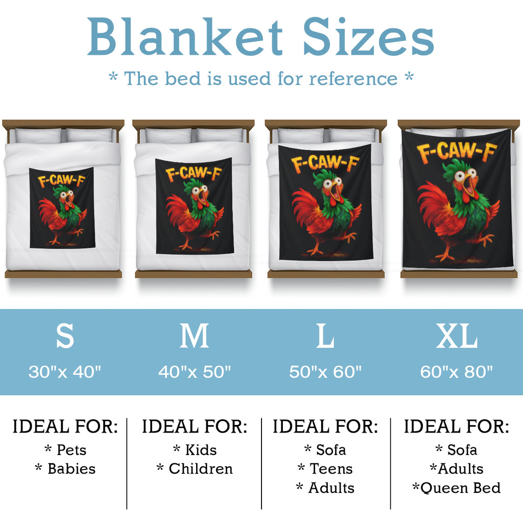 Specific Cozy f-caw-f Blanket
