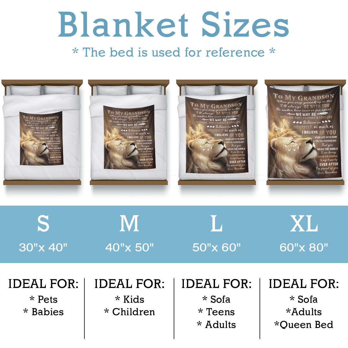 Specific Blanket for Grandson