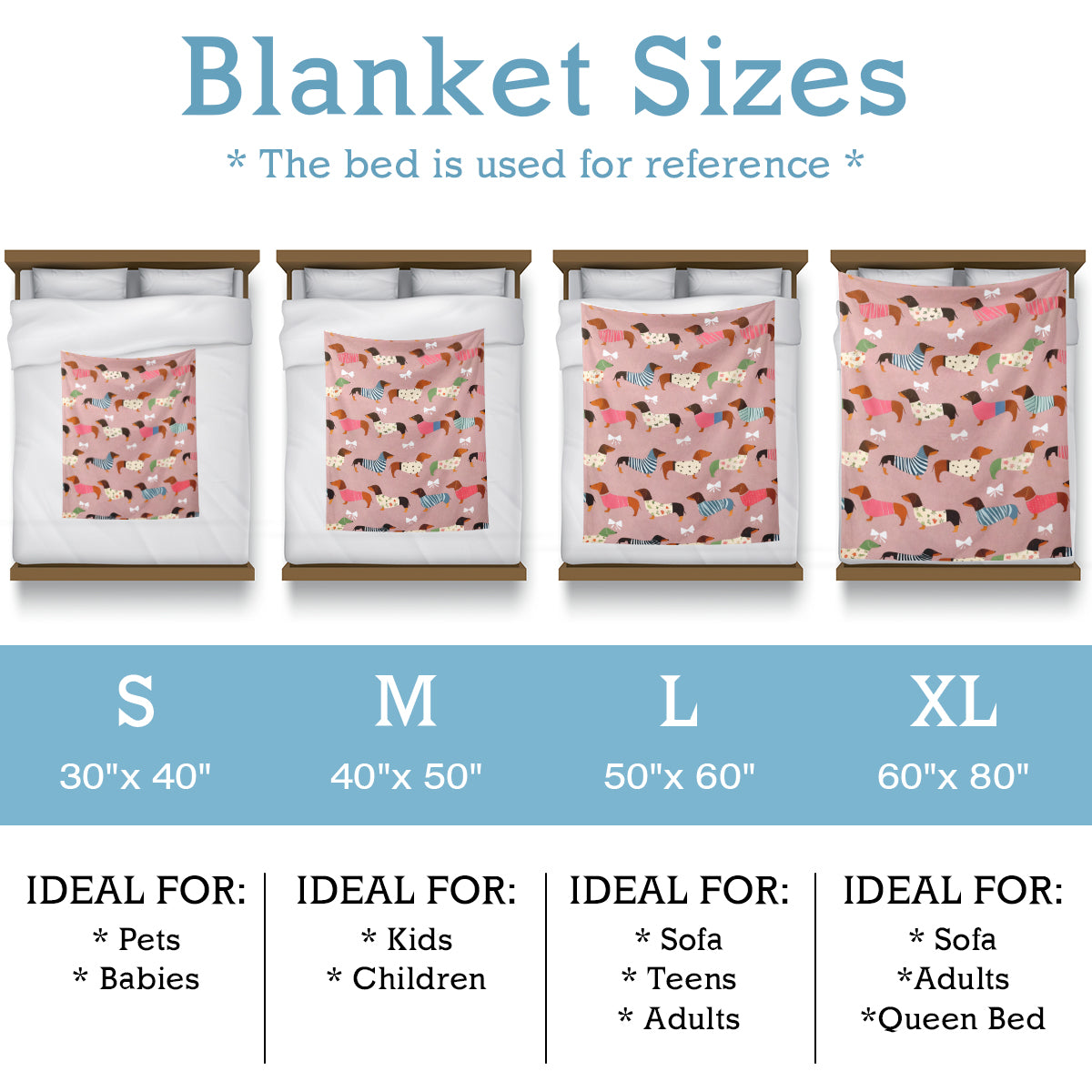 Specific Cozy Dachshund Blanket