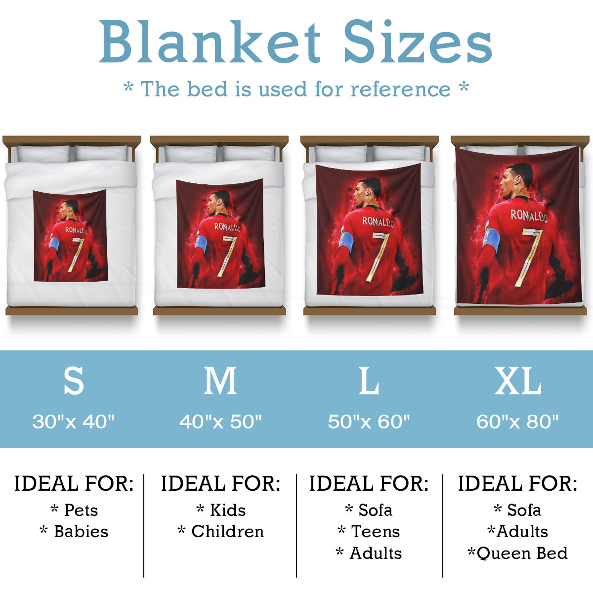 Soccer Star Fleece Blanket