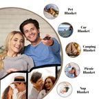 Custom Photo Blanket for Couples