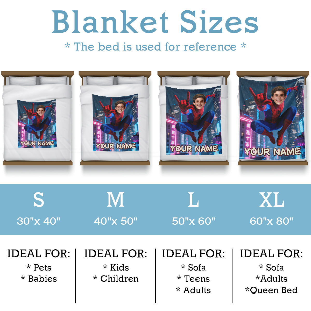 Spider-Man Heroes Custom Blanket